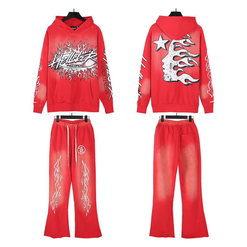 Hellstar Studios New Hoodie and Pants Set 2000