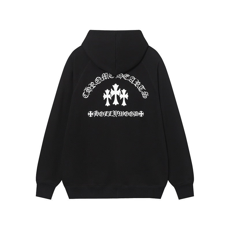 Chrome Hearts New Zip Up Hoodie -7019