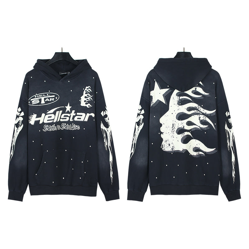 Hellstar Studios New Hoodie and Pants Set 2002