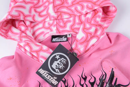 Hellstar Studios Brainwashed Hoodie With Brain New