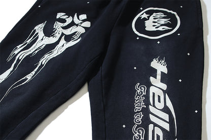 Hellstar Studios New Hoodie and Pants Set 2002