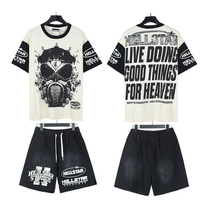 Hellstar new fashion T-shirt Suit