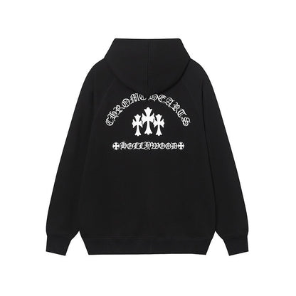 Chrome Hearts New Zip Up Hoodie -7019