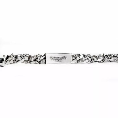 DAGGER ID FANCY LINK CLIP BRACELET -6