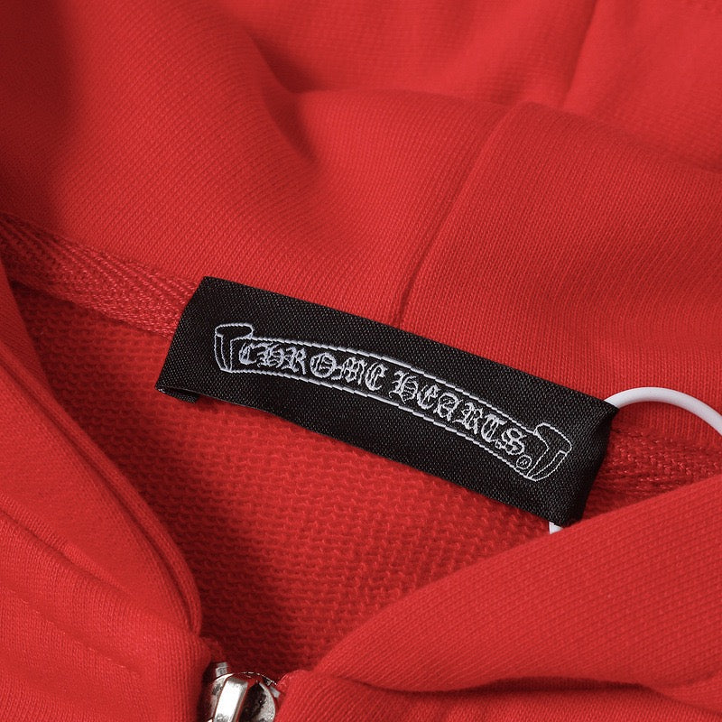 Chrome Hearts New Zip Up Hoodie -7019