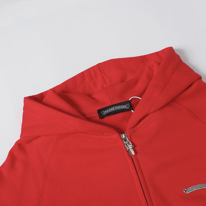 Chrome Hearts New Zip Up Hoodie -7019