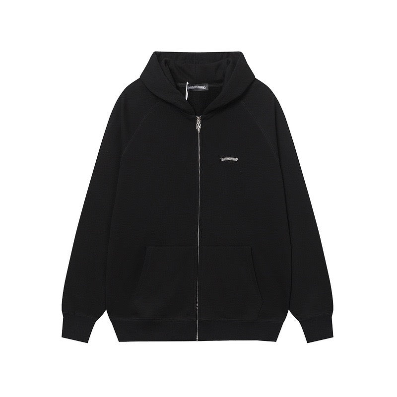 Chrome Hearts New Zip Up Hoodie -7019