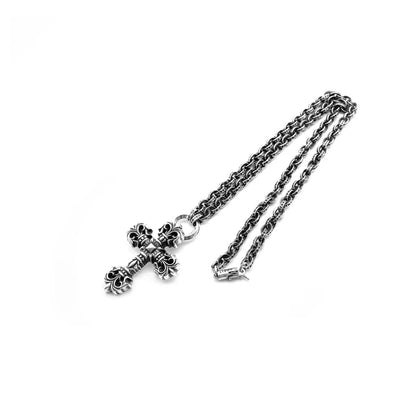 Paperchain Necklace With Dagger Pendant
